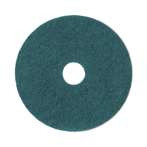 Boardwalk® Standard Floor Pads, 20" dia, Green, 5/Carton (BWK4020GRE)