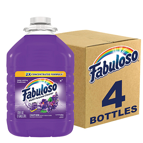 Fabuloso® Multi-Use Cleaner, Lavender Scent, 4 Gallons (53058)